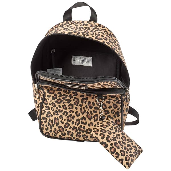 Madden Girl Leopard Mini Backpack
