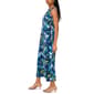 Womens MSK Sleeveless Floral Leaf Keyhole Back Midi Dress - image 3