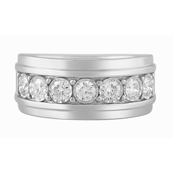 Mens Nova Star(R) Forged 1/2ctw. Lab Grown Diamond Ring - image 