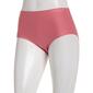 Womens Laura Ashley&#174; Brushed Micro Laser Brief w/Lace LS2444D - image 1
