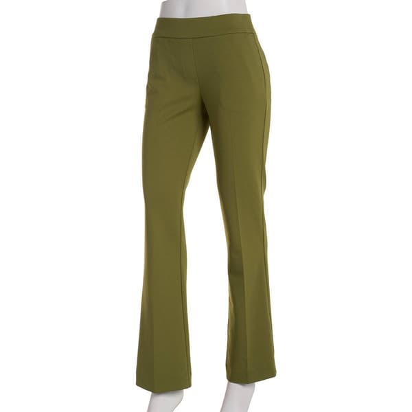 Womens Anne Klein Pull On Slash Pocket Pant