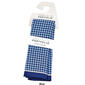 Mens Perry Ellis Houndstooth Border Pocket Square - image 3