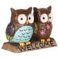 Hi-Line Gift Owl Couple with Welcome Sign Garden Statue - image 8
