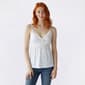 Juniors Madden Girl Ditsy Lace Trim Longer Babydoll Camisole - image 1
