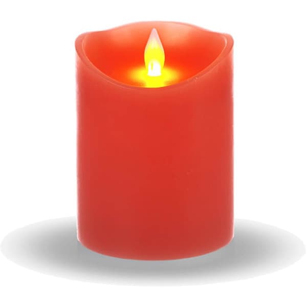 Ganz&#40;R&#41; LED Wax Pillar Candle - 3x4 - image 