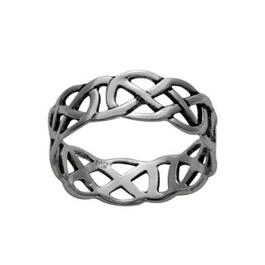 Marsala Silver Plated Celtic Thumb Ring