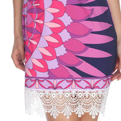 Womens White Mark Kaia Short Sheath Dress