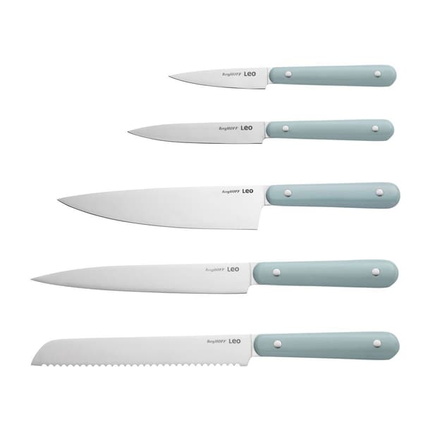BergHOFF Slate Stainless Steel 5pc. Complete Knife Set