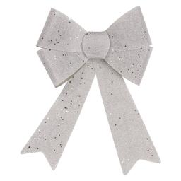 Northlight Seasonal LED Color Changing Silver Bow Decor
