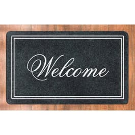 J&V Textiles Outdoor Welcome Rubber Doormat