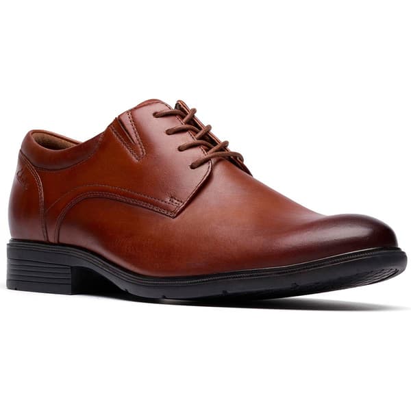 Mens Clarks(R) Collection Steadwell Lace Dress Shoes - image 