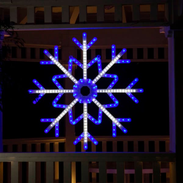 Alpine LED Motion Light Hanging Snowflake
