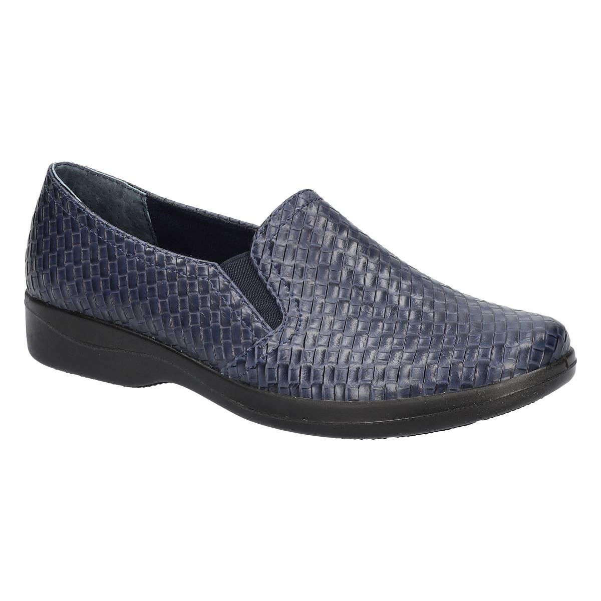 Womens Easy Street Eternity Woven Slip-On Flats
