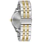 Mens Caravelle Two-Tone Stainless Steel Green Dial Watch - 45B162 - image 2