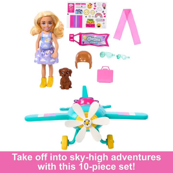 Barbie® Chelsea Can Be… Plane Doll & Playset