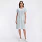 Womens Elizabeth & Nicole Blue Floral Lace Nightshirt - image 1