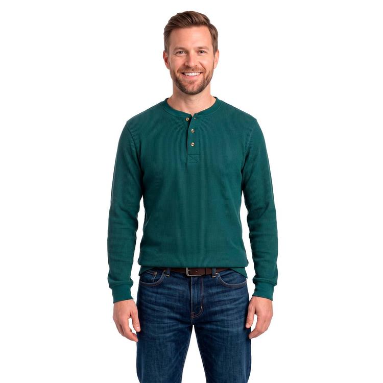 Mens Jackson Hole Thermal Henley
