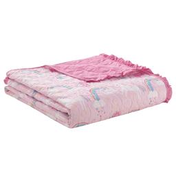 Alex &amp; Bella Unicorn Parada Microfiber Quilt Set