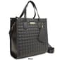 Adrienne Vittadini Quilted Large Satchel with Shoulder Strap - image 2