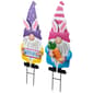 Northlight Seasonal Gnomes Easter Garden Stakes - Set of 2 - image 3
