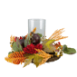 Northlight Mums with Pomegranate Candle Holder Centerpiece - image 3