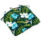 Jordan Manufacturing Floral Universal Seat Cushion - Navy/Aqua - image 1