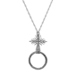 Symbols of Faith Cross Magnifying Glass Necklace - image 1
