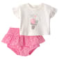 Baby Girl (3-24M) Carter''s(R) What''s the Scoop I Cream Shorts Set - image 1