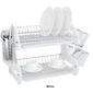 Home Basics 2 Tier Dish Drainer - image 4