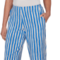 Petite Emaline Sapphire Serenade I Stripe Wide Leg Crop Pants - image 5