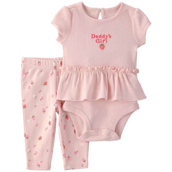 Baby Girl (3-24M) Carter''s(R) Daddy''s Girl Bodysuit & Pants Set - image 