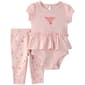 Baby Girl (3-24M) Carter''s(R) Daddy''s Girl Bodysuit & Pants Set - image 1