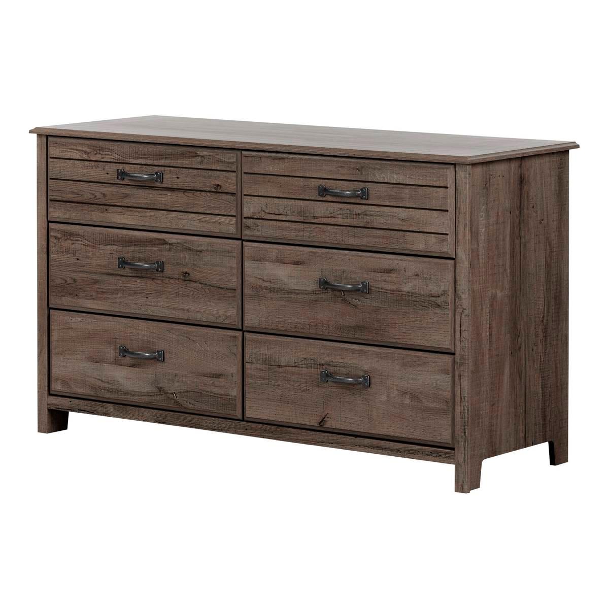 South Shore Asten 6-Drawer Double Dresser