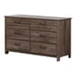 South Shore Asten 6-Drawer Double Dresser - image 1