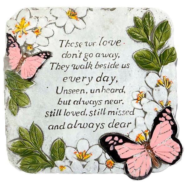 Cement Stone with Missed Love Ones Message - image 