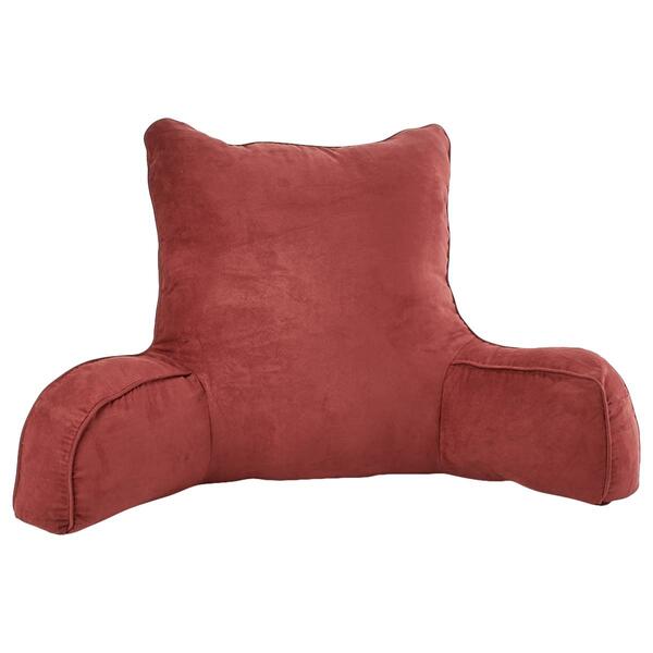 Sutton Place Oversized Microsuede Bed Rest Pillow - image 