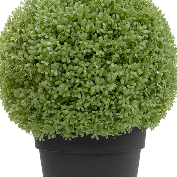 Northlight Seasonal 22in. Artificial Boxwood Ball Topiary