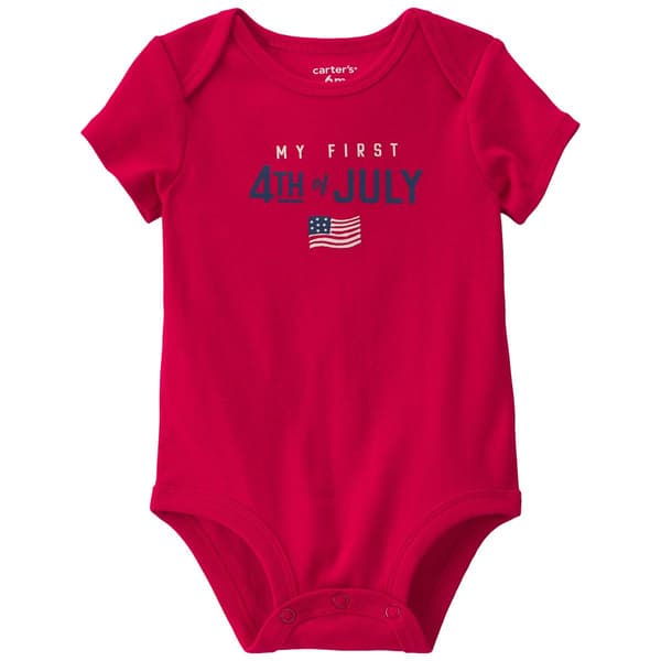 Baby Unisex (3-9M) Carter''s(R) First 4Th Of July Onesie