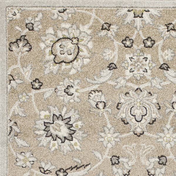 KAS Lucia Beige Grey Verona Rectangular Rug