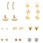 Ashley Gold-Tone Multi Pack Earring Set - Set of 9 - image 1