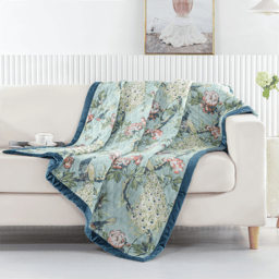 Greenland Home Fashions™ Pavona Reversible Quilted Throw Blanket