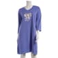 Womens Rene Rofe(R) Follow Your Dreams Embroidered Nightshirt - image 1