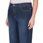 Plus Size Ruby Rd. Key Items Premium Stretch Denim Wide Leg Jeans - image 5