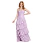 Juniors Morgan & Co. Strapless Asymetrical Tier A-Line Dress - image 1