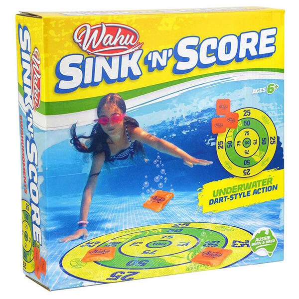 Wahu Sink N Score Pool Diving Set Game - image 