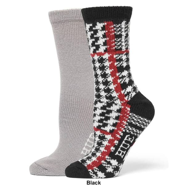 Womens HUE 2pk. Houndstooth Boot Socks