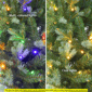 Puleo International 7.5ft. Pre-Lit Slim Linden Fir Christmas Tree - image 4