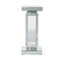 9th & Pike® Silver Wood Glam Pedestal Table - image 4