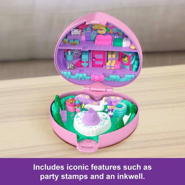 Polly Pocket 35th B-Day Party Time Stamper