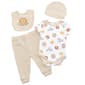 Baby Boy (NB-9M) Rene Rofe(R) Animal 4pc. Pants Set w/Hat - image 1